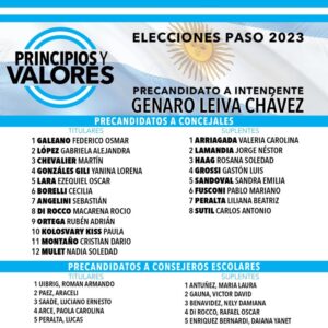 Principios y valores