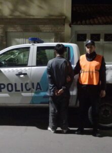 Imagen del arresto.
